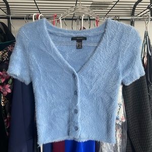 🩵Forever 21 Light Blue Cropped Top🩵